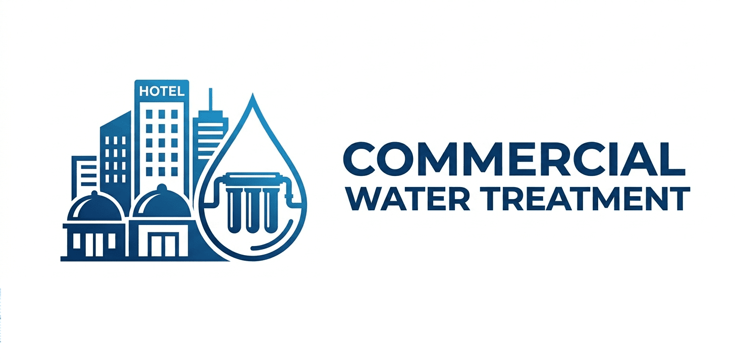 Commercial water treatment system